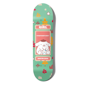 Girl Skateboards Deck Hello Kitty and Friends Griddin Gass 8.25”