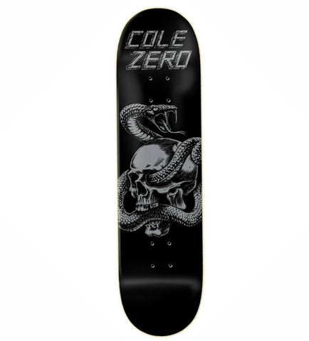 Zero Skateboards Chris Cole Skull & Snake Skateboard Deck 8.5”