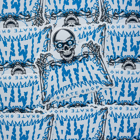 Altar Electro Skeleton Stickers (3x Pack)
