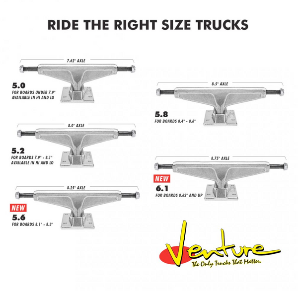 Venture Trucks V Hollow High Polished 5.6