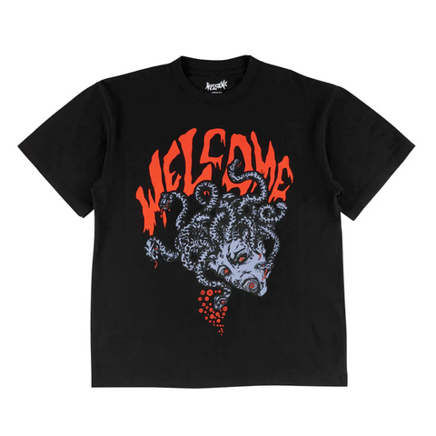 Welcome Skateboards Medusa Tee Black/Red