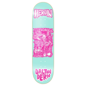 Heroin Skateboards Dalton Dern Allegory Of Fear 8.5"