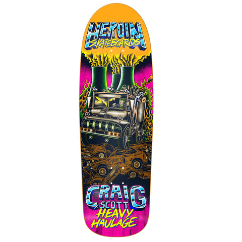 Heroin Skateboards Craig Heavy Haulage 9.5"