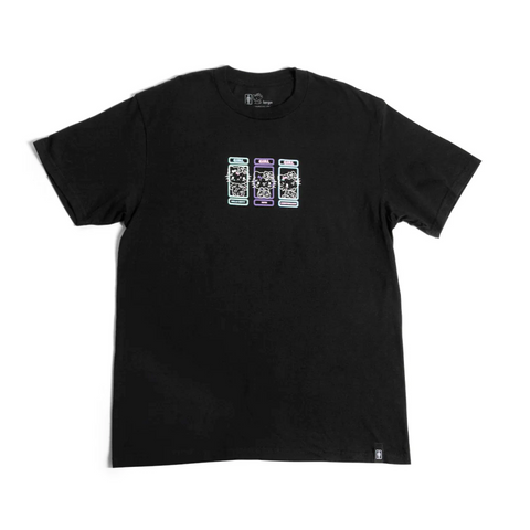 Girl Skateboards X Hello Kitty Squad Tee Black