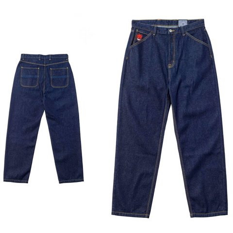 Spitfire Wheels Pants Bighead Fill Denim Pant Dark Wash