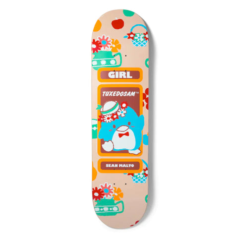 Girl Skateboards Deck Hello Kitty and Friends Sean Malto Twin Tip 8.5"