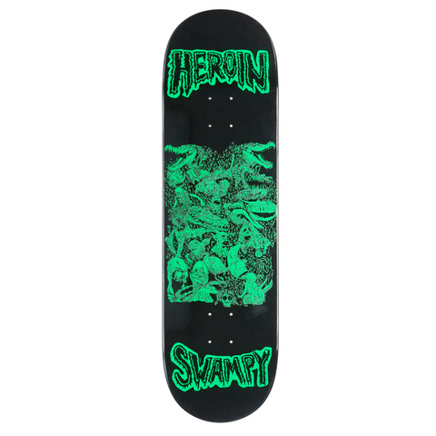 Heroin Skateboards Swampy Allegory Of Fear 9"