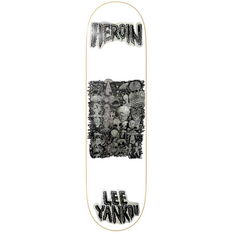Heroin Skateboards Lee Yankou Allegory Of Fear 8.25"