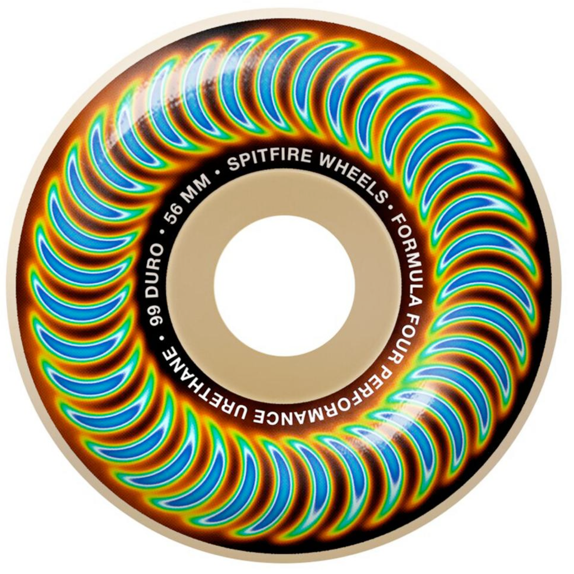 Spitfire Formula Four Wheels Radioactive Classics 99a Natural 56MM