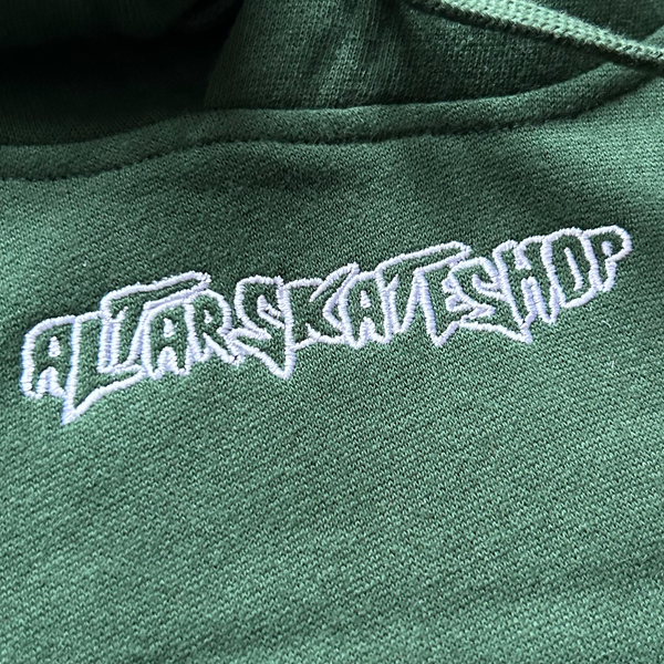 Altar Skate Shop Altarmania Forest Green Hoody