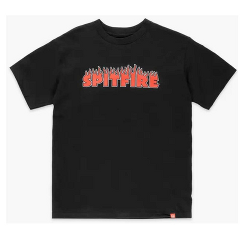 Spitfire Wheels Demonseed Script Black/Red/Black/White T-Shirt