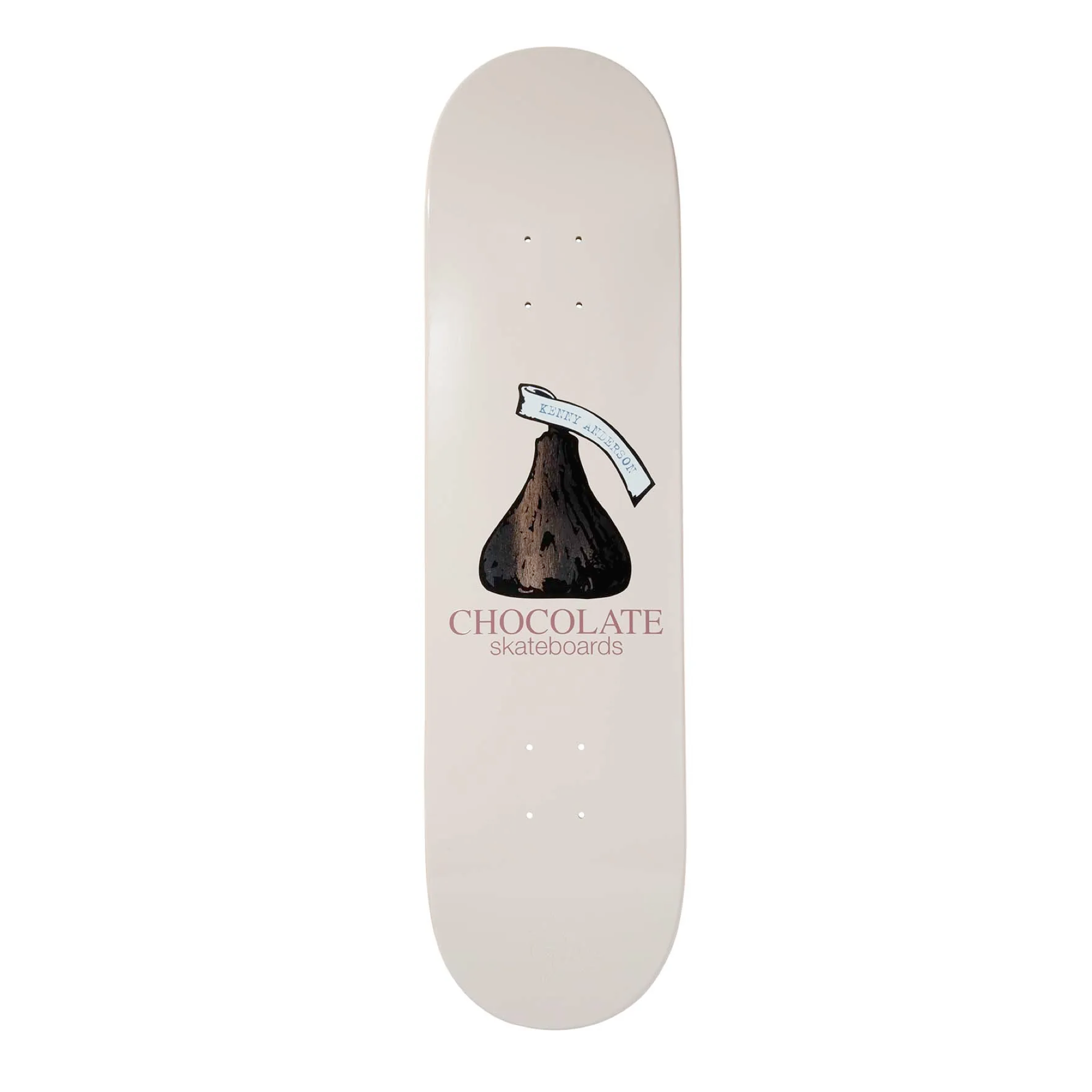 Chocolate Skateboard Deck Kiss Kenny Anderson Twin Tip 8.25"