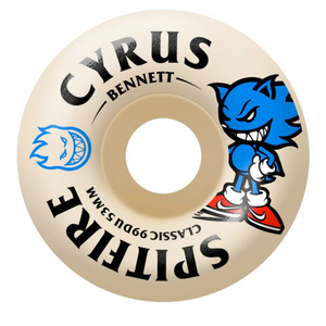 Spitfire Wheels Formula Four 99 Classic Bennett Burn Squad Natural 53MM