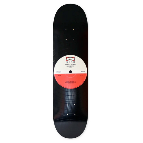Skateboard Cafe 45 Deck (Grey/Cardinal) 8.5"