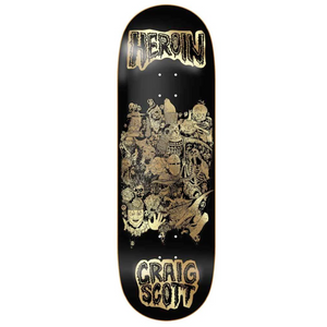 Heroin Skateboards Craig Questions Allegory Of Fear 10"
