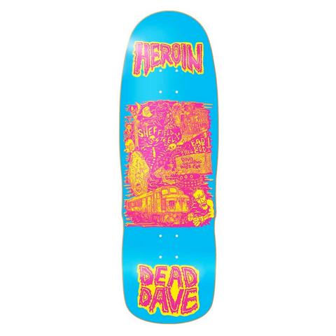 Heroin Skateboards Dead Dave Allegory Of Fear 10.1"