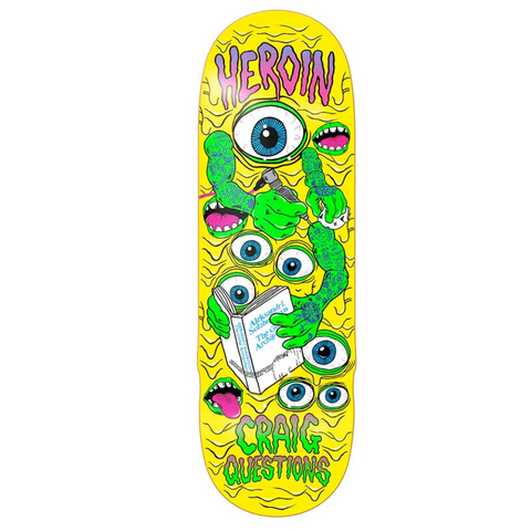Heroin Skateboards Craig Questions Mutate or Die 10"