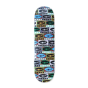 Skateboard Cafe Trumpet Collage Deck 8"
