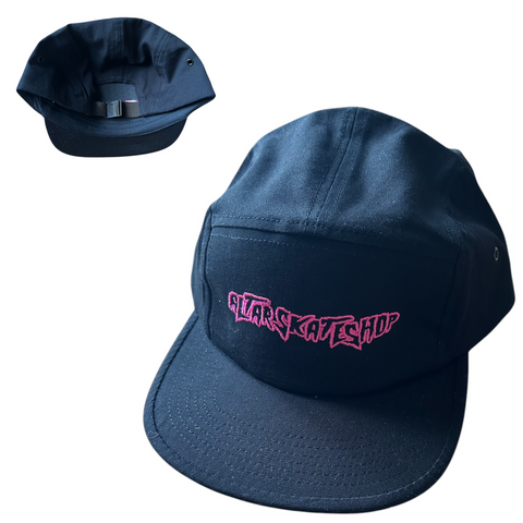 Altar Skate Shop Mania Logo 5panel Cap Black/Pink