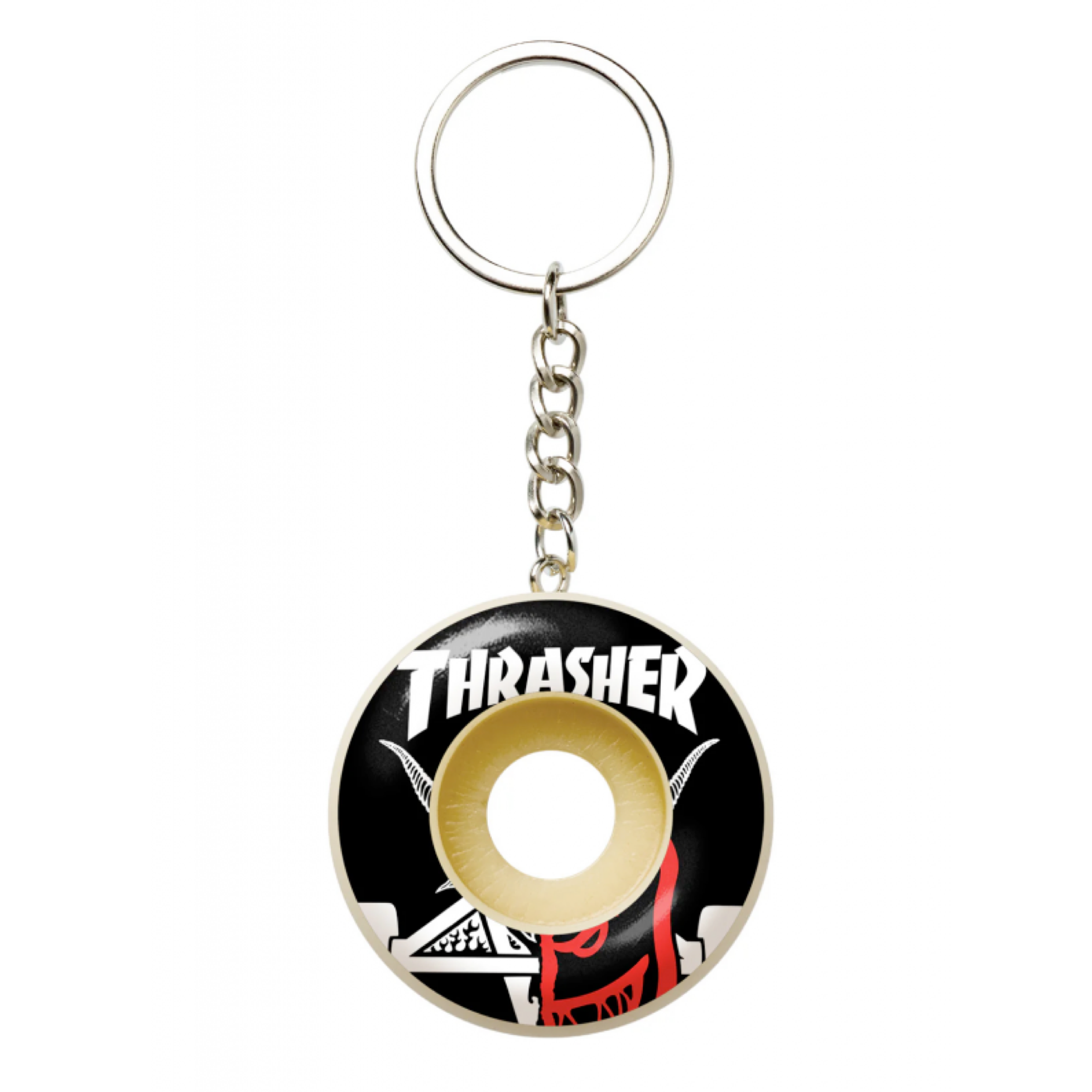 Spitfire Wheels Key Chain Thrasher Wheel Natural 42mm Wheel