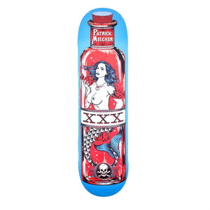 Death Skateboards Patrick Melcher Mermaid Deck Blue 8.5"