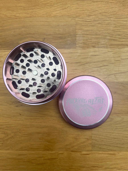 Altar Flame logo Herb Grinder