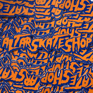 Altar Altarmania Blue/Orange Logo Stickers (3x Pack)