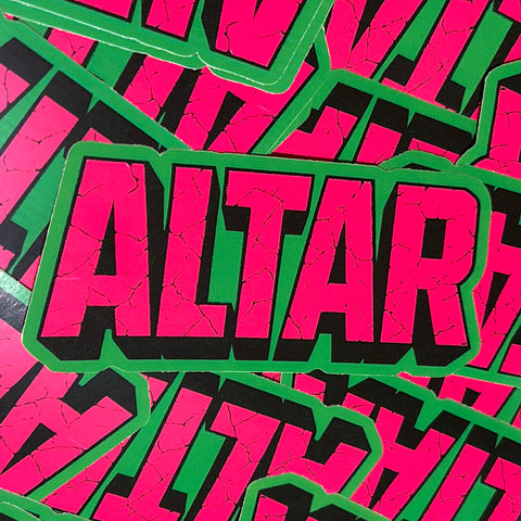Altar Skateboards Wall Stickers x3