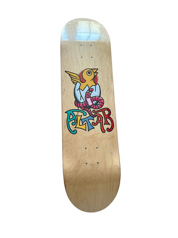 Altar Bird Worm Art By Matt Crandon Deck 8.25”