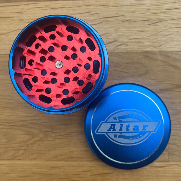 Altar Dik logo Herb Grinder