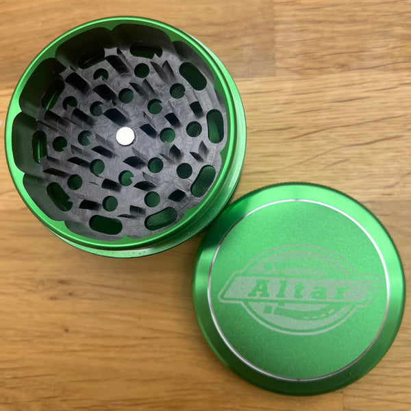 Altar Dik logo Herb Grinder