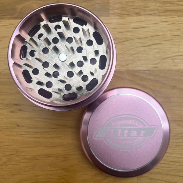 Altar Dik logo Herb Grinder