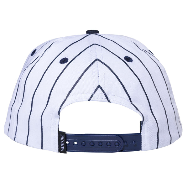 Venture Trucks X Bronze Pickup 5 Panel SnapBack Cap White/Navy