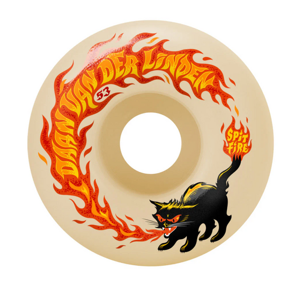 Spitfire Wheels Formula 4 99Du Daan Pyrocat Classic 53mm (Natural)