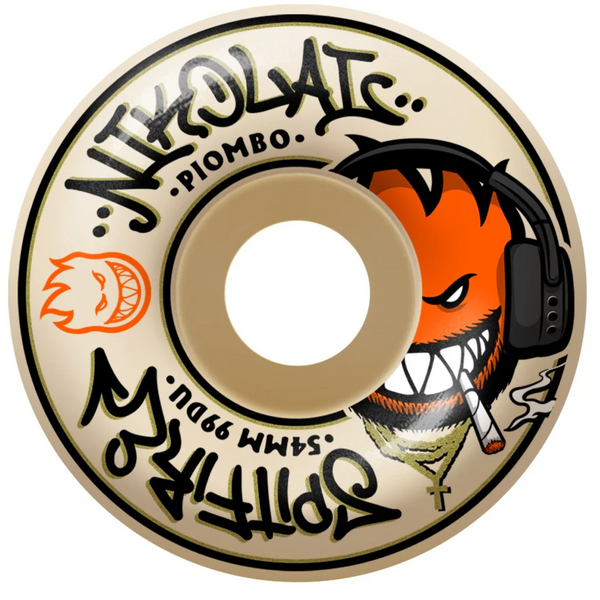 Spitfire Wheels Formula 4 99Du Nikolai Pro Edition Classic 54mm