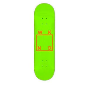 WKND Logo Green/Orange Deck 8"
