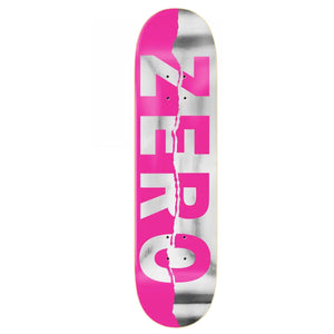 Zero Skateboards Deck Ripped Army Pink/Foil 8.25"
