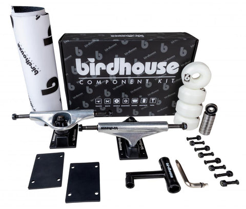 Birdhouse Component Kit 5.25 Silver/Black (Ideal for 7.75" - 8.25")