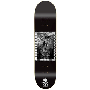 Death Skateboards X Altar Skateshop Metal Death Deck 8"